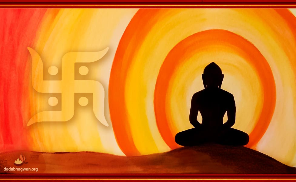 Devotional painting depicting Suparshvanatha Bhagwan's teachings